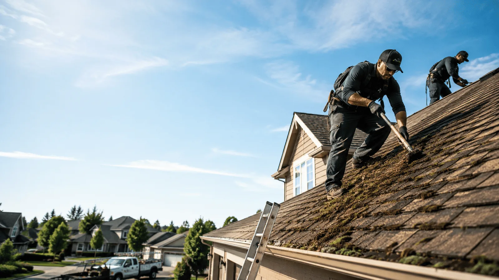 Roof Moss Removal in Flat Top, WV near me